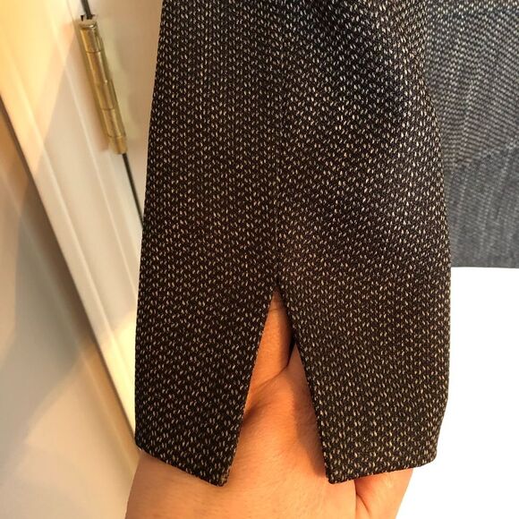 Evan Picone Suit Blazer & Skirt Brown Tweed Size 10 - Picture 10 of 12